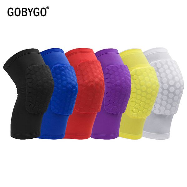 gobygo 1pc honeycomb knee pads basketball sport kneepad volleyball knee protector brace support football compression leg sleeves, Black;gray
gobygo 1pc honeycomb knee pads basketball sport kneepad volleyball knee protector brace support football compression leg sleeves, Black;gray