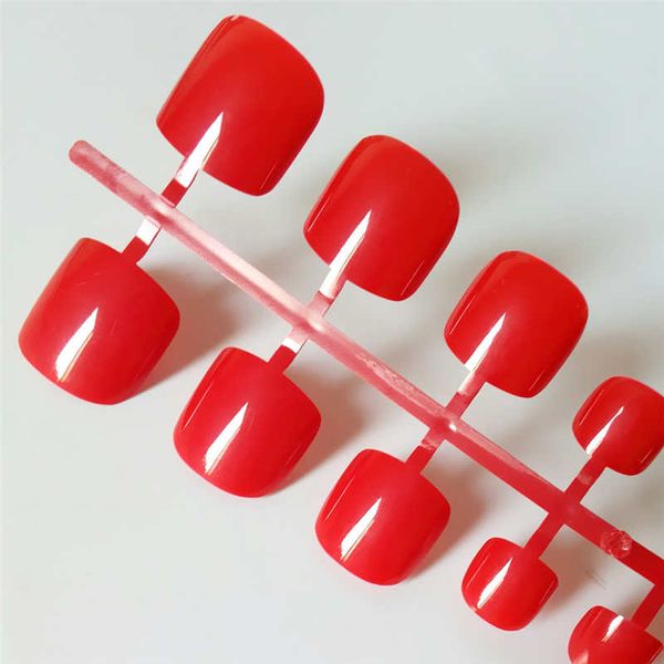 24pcs red squoval fake toe nails short artificial clear press on toenails medium solid fashion false nails feet for girls, Red;gold
24pcs red squoval fake toe nails short artificial clear press on toenails medium solid fashion false nails feet for girls, Red;gold