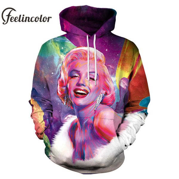 feelincolor 2019 3d hoodie men/women marilyn monroe art printed hoodie hooded sweatshirts tracksuit plus size, Black
feelincolor 2019 3d hoodie men/women marilyn monroe art printed hoodie hooded sweatshirts tracksuit plus size, Black