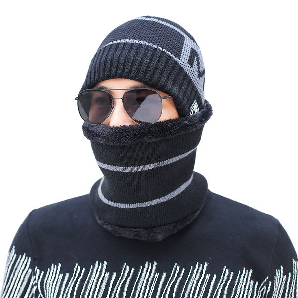 2019 men's winter hat scarf set warm hats scarves 2 pieces set for male, Blue;gray
2019 men's winter hat scarf set warm hats scarves 2 pieces set for male, Blue;gray
