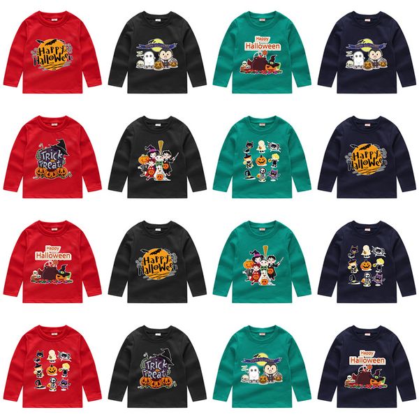 kids halloween sweatshirt treat or trick happy halloween witch pumpkin printed t-shirts round collar long sleeve halloween casual costume, Blue
kids halloween sweatshirt treat or trick happy halloween witch pumpkin printed t-shirts round collar long sleeve halloween casual costume, Blue