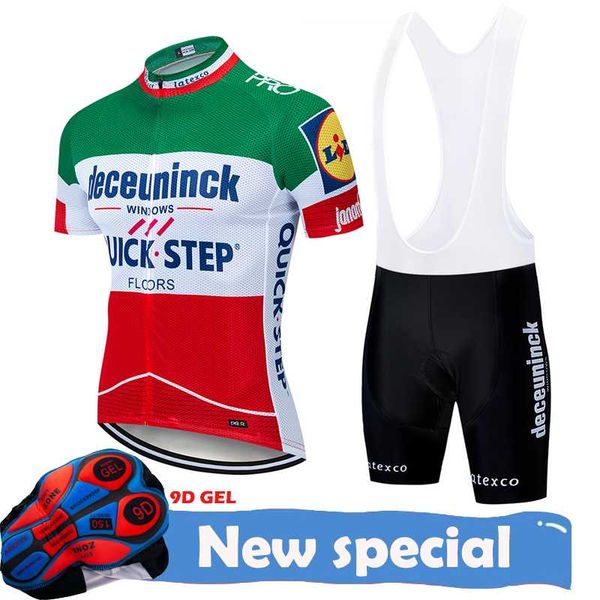 2020 new pro team quick step cycling jersey set bicycle maillot mens breathable mtb quick dry bike ropa ciclismo 9d gel pad, Black;blue
2020 new pro team quick step cycling jersey set bicycle maillot mens breathable mtb quick dry bike ropa ciclismo 9d gel pad, Black;blue