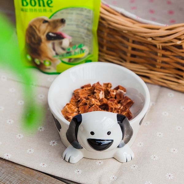 creative 3d dog-shaped colored ceramic dog food bowl, add cutlery for small and medium anti-tip pets, painted pet bowl
creative 3d dog-shaped colored ceramic dog food bowl, add cutlery for small and medium anti-tip pets, painted pet bowl