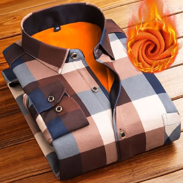 fashion men winter thick flannel warm plaid dress shirts long sleeve men's work shirts casual slim fit camisa social shirts 4xl, White;black
fashion men winter thick flannel warm plaid dress shirts long sleeve men's work shirts casual slim fit camisa social shirts 4xl, White;black
