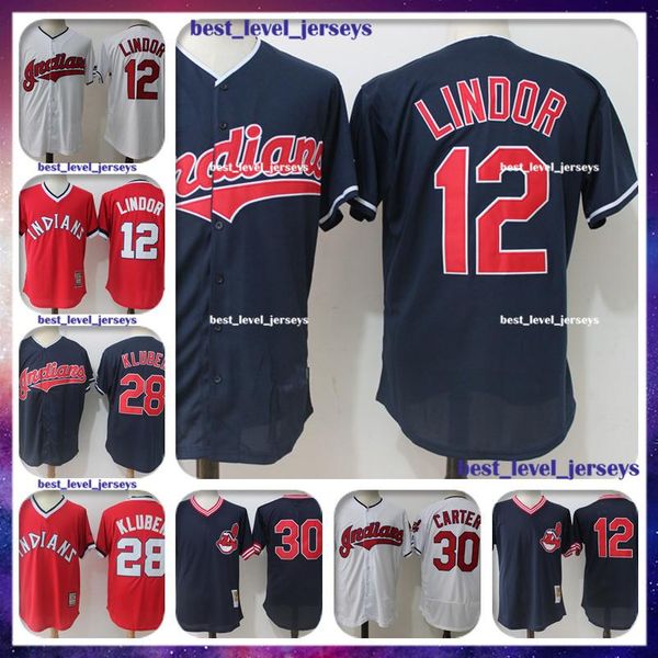 12 Francisco Lindor Jersey 28 Corey Kluber 30 Joe Carter 10 Edwin Encarnacion Cleveland jerseys Indians Majestic Coolbase Jerseys hotsale
12 Francisco Lindor Jersey 28 Corey Kluber 30 Joe Carter 10 Edwin Encarnacion Cleveland jerseys Indians Majestic Coolbase Jerseys hotsale