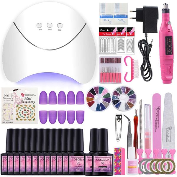 nail art set 36w uv led lamp dryer with 6/10/12 color gel nail polish set gel varnish manicure tools kit
nail art set 36w uv led lamp dryer with 6/10/12 color gel nail polish set gel varnish manicure tools kit