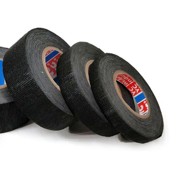 15m car vehicle wiring harness tape sound insulation black adhesive cloth fabric tape car styling cloth fabric 
15m car vehicle wiring harness tape sound insulation black adhesive cloth fabric tape car styling cloth fabric