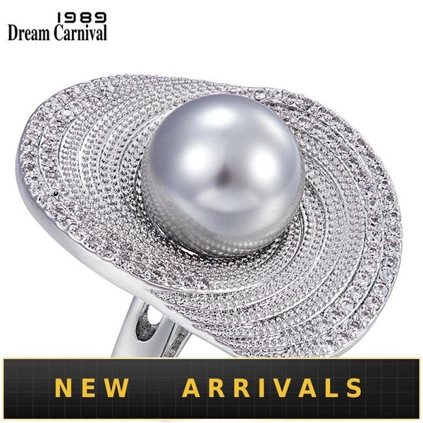 dreamcarnival 1989 new version handmade jewelry amazing price cocktail party wedding synthetic grey pearl women ring sj12291r1, Slivery;golden
dreamcarnival 1989 new version handmade jewelry amazing price cocktail party wedding synthetic grey pearl women ring sj12291r1, Slivery;golden