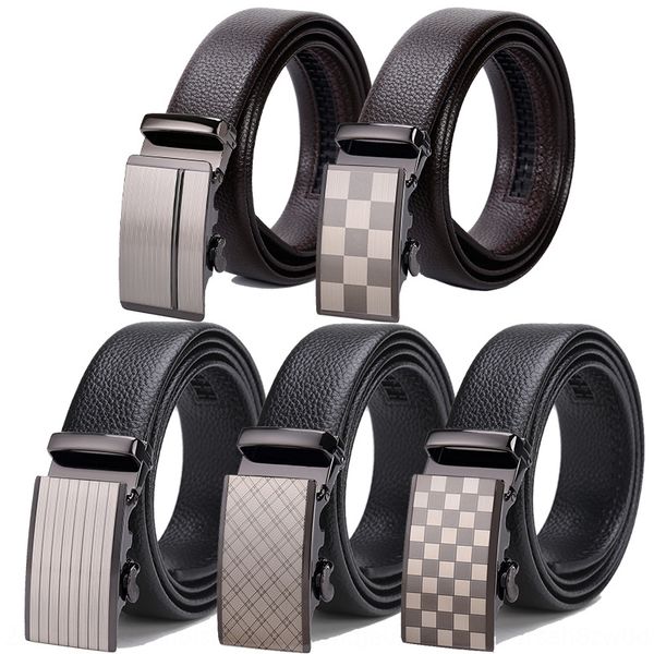 men's automatic buckle buckle lengthened business durable casual belt belt, Black;brown
men's automatic buckle buckle lengthened business durable casual belt belt, Black;brown