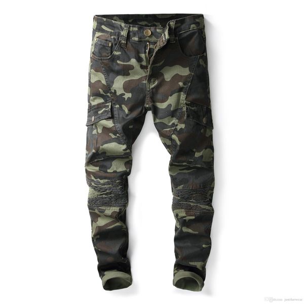 mens camouflage patchwork jeans long trousers denim pencil pants slim multiple pockets overalls mens fashion fit jeans ing, Blue
mens camouflage patchwork jeans long trousers denim pencil pants slim multiple pockets overalls mens fashion fit jeans ing, Blue