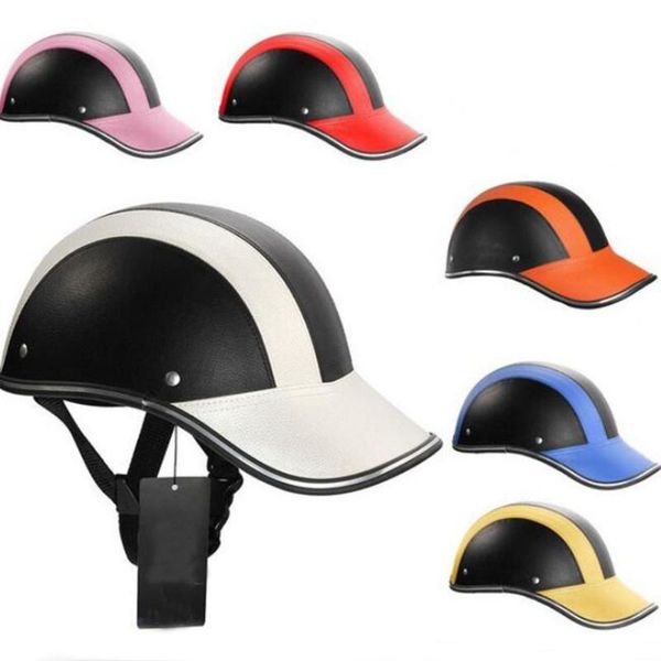 cycling helmets motorcycle helmet pu leather cap outdoor sports baseball mtb skating adjustable anti uv safety bike
cycling helmets motorcycle helmet pu leather cap outdoor sports baseball mtb skating adjustable anti uv safety bike