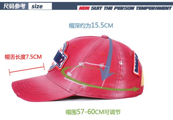 ic-d13 red athletic &outdoor accs headgear letters embroidered hat baseball cap dsqicond2 men's and women's sports caps & headwear, Black;white
ic-d13 red athletic &outdoor accs headgear letters embroidered hat baseball cap dsqicond2 men's and women's sports caps & headwear, Black;white