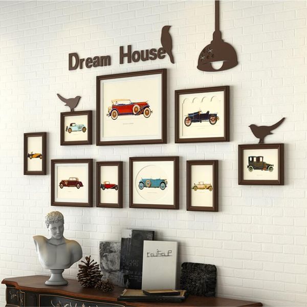 9 pcs/set vintage europe family p frames set with wall sticker,p frame black wooden frame,picture frames for paintings
9 pcs/set vintage europe family p frames set with wall sticker,p frame black wooden frame,picture frames for paintings