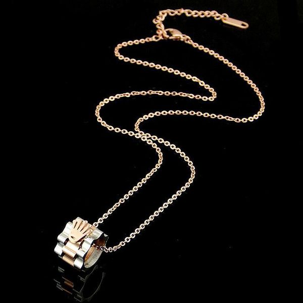 2020 designer's direct selling necklace r laow * male and female gear cylinder necklace lovers' color gear necklace, Silver
2020 designer's direct selling necklace r laow * male and female gear cylinder necklace lovers' color gear necklace, Silver