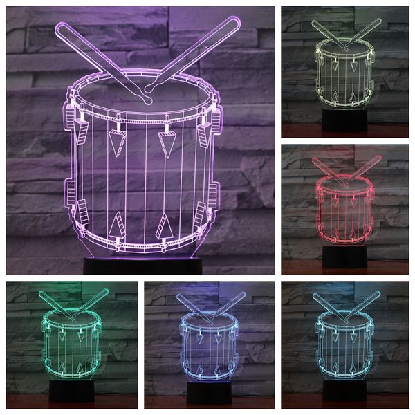 usb 3d led night light drum multicolor rgb boys child kids baby gifts musical instrument atmosphere table lamp bedside neon
usb 3d led night light drum multicolor rgb boys child kids baby gifts musical instrument atmosphere table lamp bedside neon