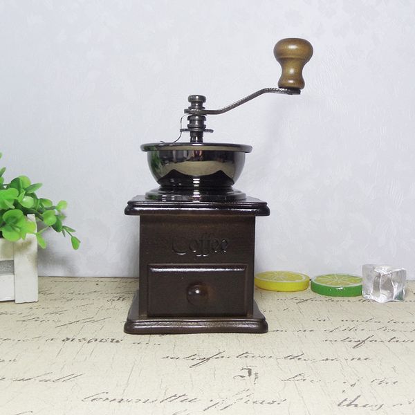 manual coffee grinder wood vintage antique ceramic hand crank coffee mill with adjustable gear setting portable hand cleaning brush included
manual coffee grinder wood vintage antique ceramic hand crank coffee mill with adjustable gear setting portable hand cleaning brush included
