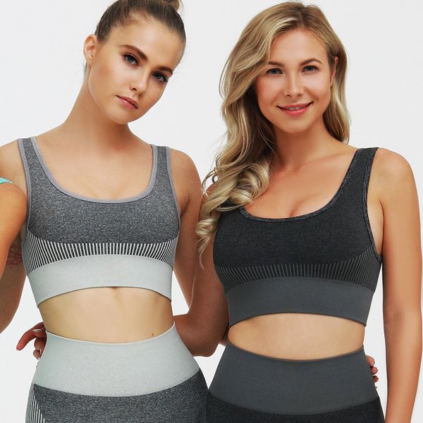 gym clothing ladies push up running bra fitness slim workout sports tank sleeveless training yoga brassiere summer, White;black
gym clothing ladies push up running bra fitness slim workout sports tank sleeveless training yoga brassiere summer, White;black