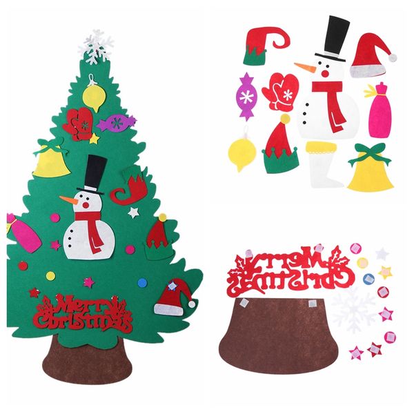 snowman kids diy felt christmas tree with ornaments children christmas gift for 2018 new year door wall hanging xmas decoration
snowman kids diy felt christmas tree with ornaments children christmas gift for 2018 new year door wall hanging xmas decoration
