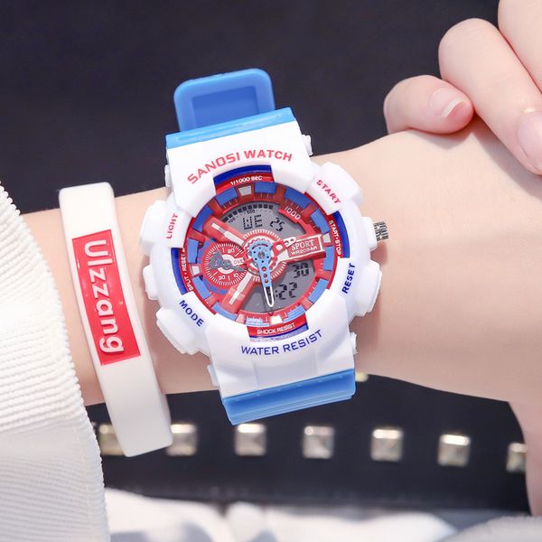 super fashion men women g style sports watches army watch led electronic wrist watches for lovers relogio masculino, Slivery;brown
super fashion men women g style sports watches army watch led electronic wrist watches for lovers relogio masculino, Slivery;brown