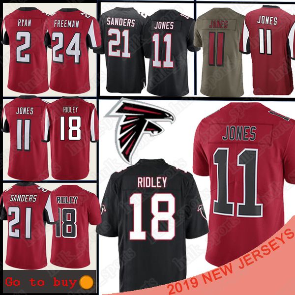 atlanta jersey falcon 11 julio jones 18 ridley 21 deion sanders 2 matt ryan 24 devonta an men football jersey t-shirt, Black;red
atlanta jersey falcon 11 julio jones 18 ridley 21 deion sanders 2 matt ryan 24 devonta an men football jersey t-shirt, Black;red