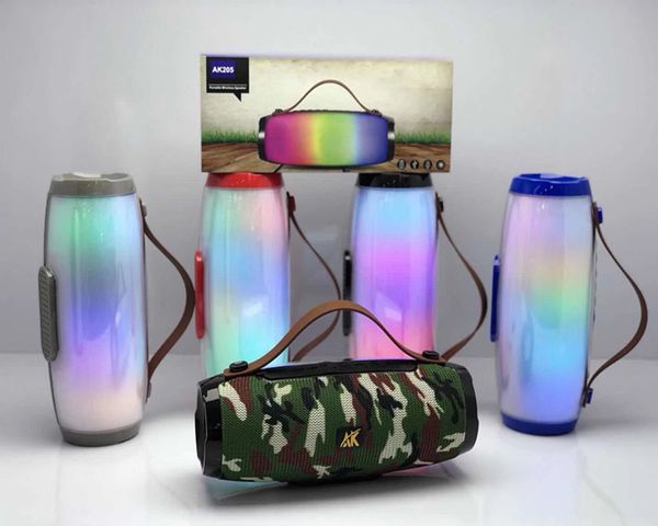 ak205 colorful led light wireless 2.0 bluetooth speaker radio portable support tf card hifi sound speaker birthday gift
ak205 colorful led light wireless 2.0 bluetooth speaker radio portable support tf card hifi sound speaker birthday gift