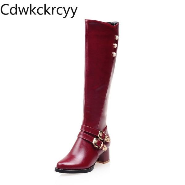 winter the new fashion round head thick heel tall tube knight boots black leisure plus cashmere keep warm high heel women boots
winter the new fashion round head thick heel tall tube knight boots black leisure plus cashmere keep warm high heel women boots