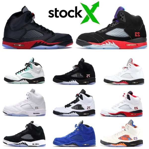 stock x jumpman 5s men basketball shoes fire red black metallic silver oil grey bred laney royal white mens trainer sports sneakers
stock x jumpman 5s men basketball shoes fire red black metallic silver oil grey bred laney royal white mens trainer sports sneakers