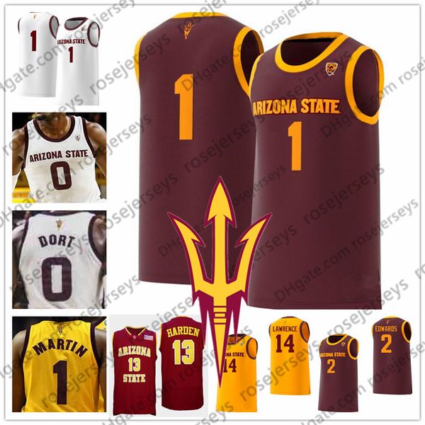 custom arizona state sun devils basketball red yellow white any name number 0 luguentz dort 1 remy martin zylan cheatham harden asu jerseys, Black
custom arizona state sun devils basketball red yellow white any name number 0 luguentz dort 1 remy martin zylan cheatham harden asu jerseys, Black