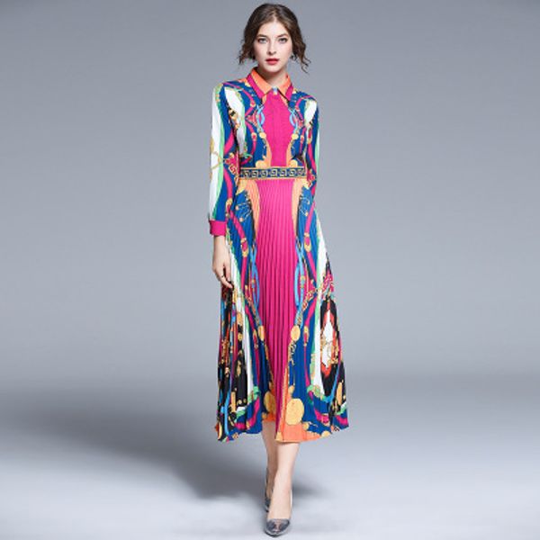 fashion new printing a dresses of women,celebrities lady's pleated skirt,long sleeve lapel neck waist-closing dress, Black;gray
fashion new printing a dresses of women,celebrities lady's pleated skirt,long sleeve lapel neck waist-closing dress, Black;gray