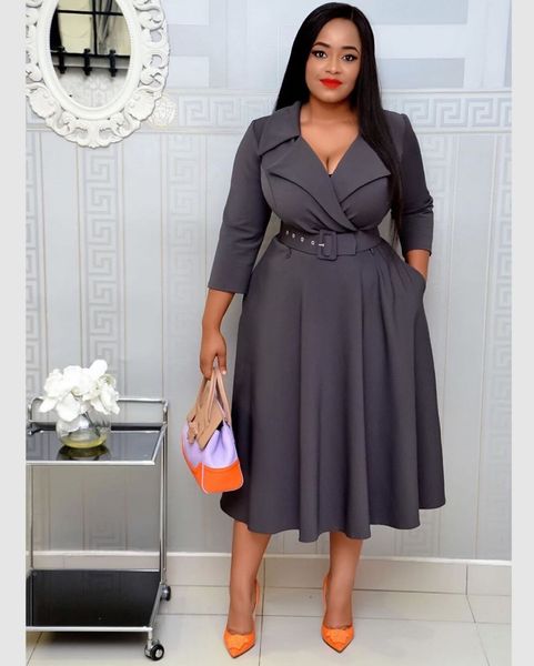 gray african women's dress d022 the collar of a suit is thin at the waist big code feeling comfortable and delicate polyester lapel lad, Black;gray
gray african women's dress d022 the collar of a suit is thin at the waist big code feeling comfortable and delicate polyester lapel lad, Black;gray