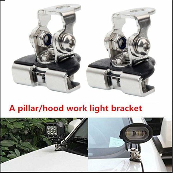 car universal 2pcs a pillar hood led work light bar mounting clamp holder for suv offroad q5 nf
car universal 2pcs a pillar hood led work light bar mounting clamp holder for suv offroad q5 nf