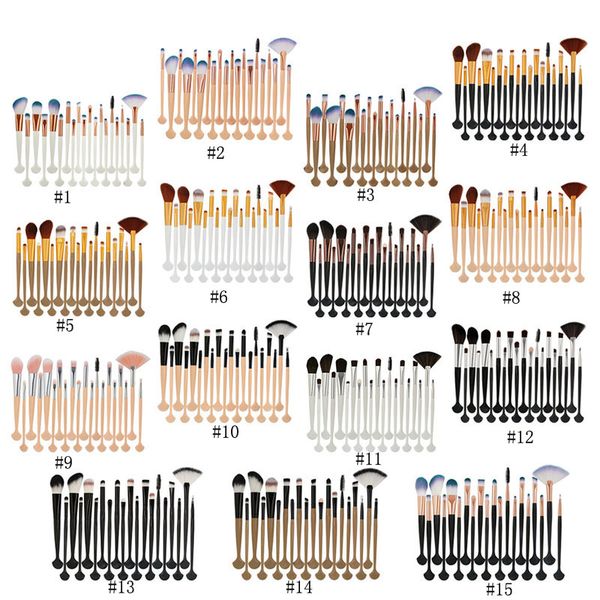 20pcs/set shell makeup brushes set 15 colors professional eyeshadow eeybrow eyeliner lip foundation powder concealer brush kit
20pcs/set shell makeup brushes set 15 colors professional eyeshadow eeybrow eyeliner lip foundation powder concealer brush kit