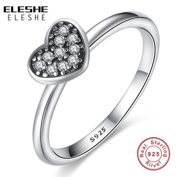 eleshe romantic 925 sterling silvrer rings crystal heart finger rings for women wedding engagement jewelry birthday bagues gift, Golden;silver
eleshe romantic 925 sterling silvrer rings crystal heart finger rings for women wedding engagement jewelry birthday bagues gift, Golden;silver