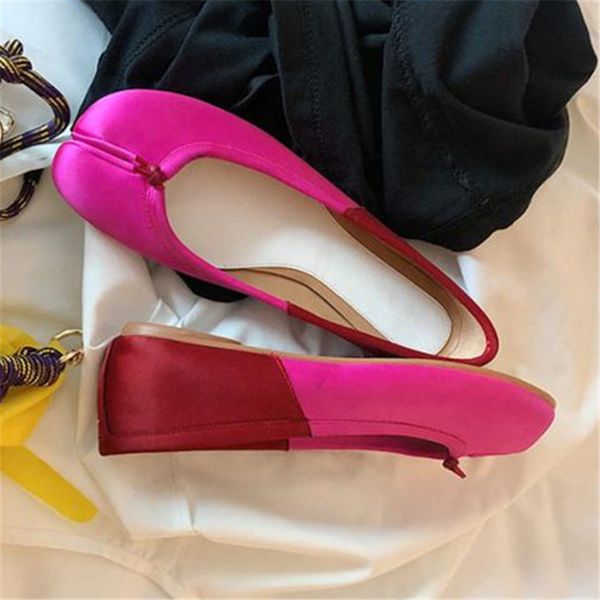 flats woman summer shallow split toe satin flat shoes women loafers mixed colors rose red dark blue fashion shoes, Black
flats woman summer shallow split toe satin flat shoes women loafers mixed colors rose red dark blue fashion shoes, Black