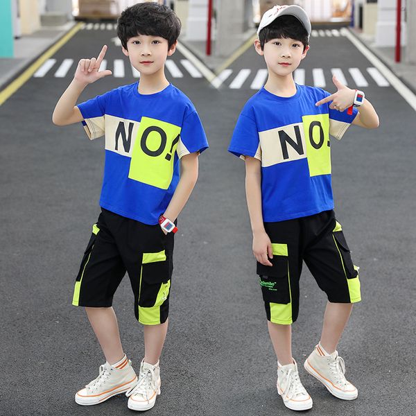 boys clothing sports suit boy 2020 summer short-sleeved set 2pcs children's wear tracksuit 6 8 10 12 14 years teen kids clothes, White
boys clothing sports suit boy 2020 summer short-sleeved set 2pcs children's wear tracksuit 6 8 10 12 14 years teen kids clothes, White