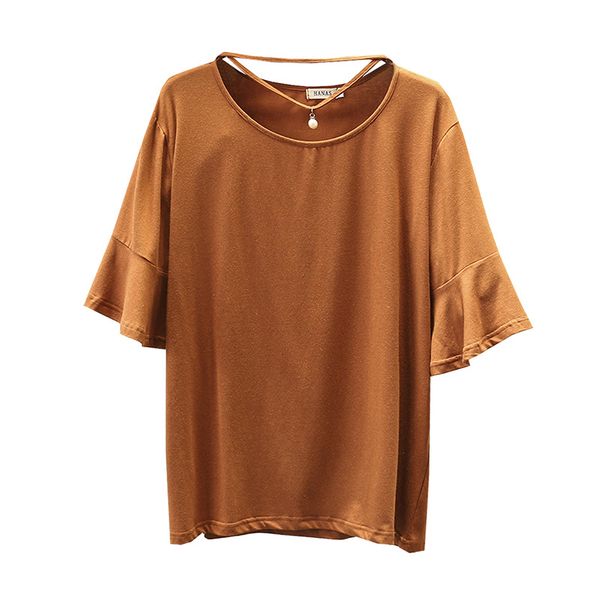 women summer t-shirt lady tees female solid color short sleeve pearl pendant fashion loose plus size s2001, White
women summer t-shirt lady tees female solid color short sleeve pearl pendant fashion loose plus size s2001, White