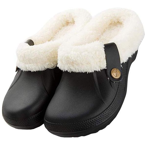 winter fur lined women fur slippers home shoes men solid color indoor shoes slip on sandals amphibious 3color, Black
winter fur lined women fur slippers home shoes men solid color indoor shoes slip on sandals amphibious 3color, Black