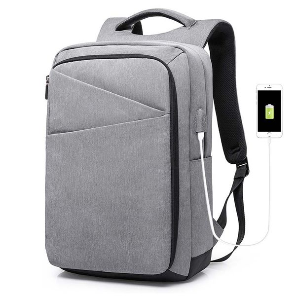 men women fashion backpack solid oxford waterproof 15.6" lapbackpacks usb port travel business backpack schoolbag
men women fashion backpack solid oxford waterproof 15.6" lapbackpacks usb port travel business backpack schoolbag