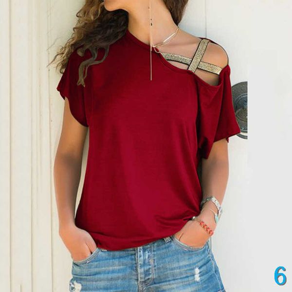 designer t shirts women t shirt women shirts women's daily loose t-shirt / solid colored off shoulder / hollow boat neck fuchsia6, White
designer t shirts women t shirt women shirts women's daily loose t-shirt / solid colored off shoulder / hollow boat neck fuchsia6, White