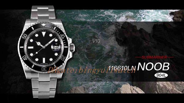luxury super nf factory watch new v10 edition 904l steel 116610 116610lv black ceramic cal. 3135 movement automatic mens watch, Slivery;brown
luxury super nf factory watch new v10 edition 904l steel 116610 116610lv black ceramic cal. 3135 movement automatic mens watch, Slivery;brown