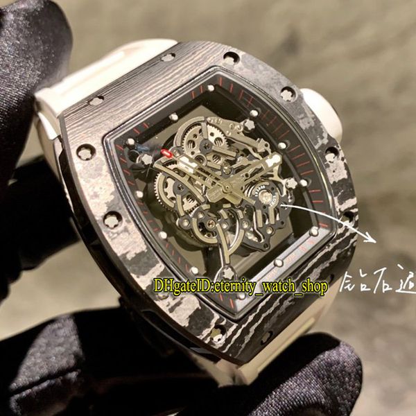 2021 ntf latest version 055 ntpt all carbon fiber case skeleton dial japan nh automatic rm055 mens watch sapphire rubber sport watches, Slivery;brown
2021 ntf latest version 055 ntpt all carbon fiber case skeleton dial japan nh automatic rm055 mens watch sapphire rubber sport watches, Slivery;brown