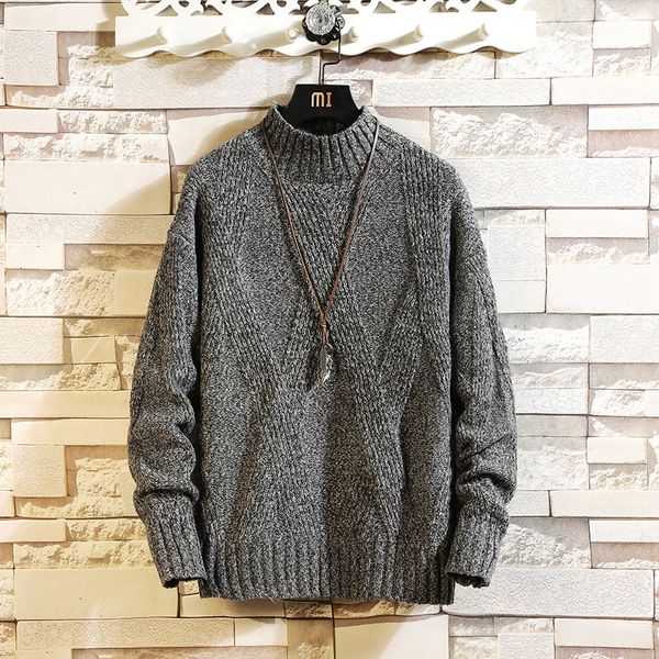 fashion men long sleeve knitted sweater winter pullovers homme warm coat cotton sweaters dropshipping, White;black
fashion men long sleeve knitted sweater winter pullovers homme warm coat cotton sweaters dropshipping, White;black