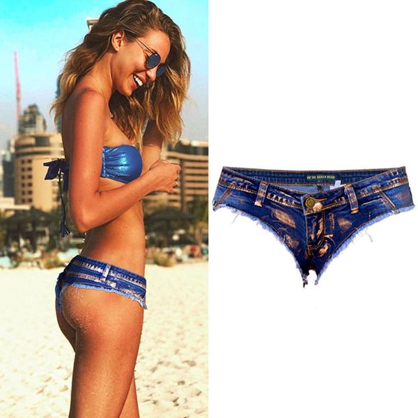 gold coated jeans shorts summer beach party pants women low waist denim cool shorts, Blue
gold coated jeans shorts summer beach party pants women low waist denim cool shorts, Blue