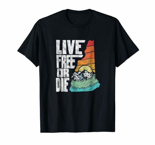 live or die retro new hampshire nature t-shirt tee shirt custom special print, White;black
live or die retro new hampshire nature t-shirt tee shirt custom special print, White;black