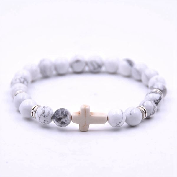 cross stone bracelet retro round beaded cross charm stone stretch bracelet jewelry gift, Black
cross stone bracelet retro round beaded cross charm stone stretch bracelet jewelry gift, Black