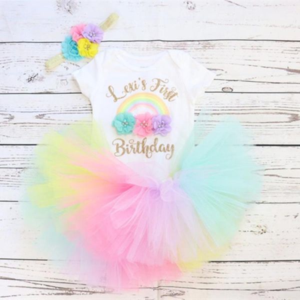 personalised rainbow baby girl first birthday cake smash customize name age any character baptism baby shower tutu set outfit, White
personalised rainbow baby girl first birthday cake smash customize name age any character baptism baby shower tutu set outfit, White