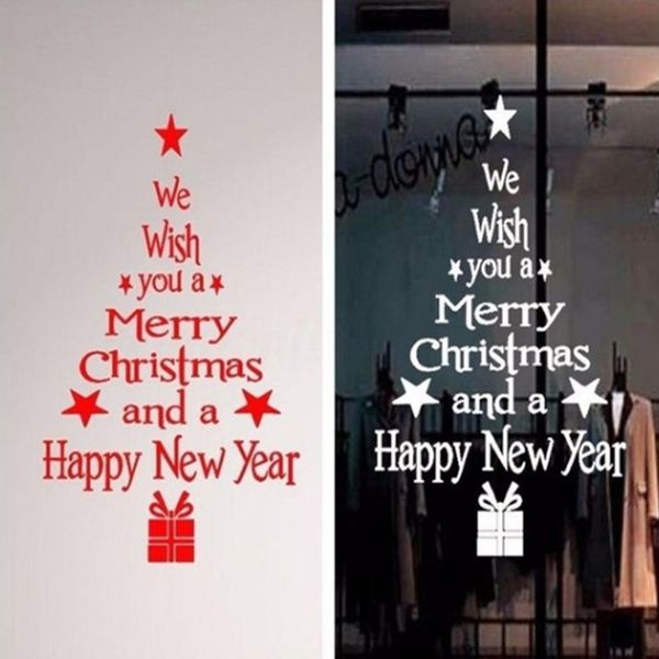 removable christmas tree shape wall sticker waterproof art mural for christmas window glass decoration
removable christmas tree shape wall sticker waterproof art mural for christmas window glass decoration
