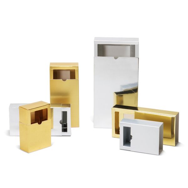 customizable gold silver cardboard drawer gift box for wedding candy biscuit holiday gift packaging 19x14 22x13cm
customizable gold silver cardboard drawer gift box for wedding candy biscuit holiday gift packaging 19x14 22x13cm