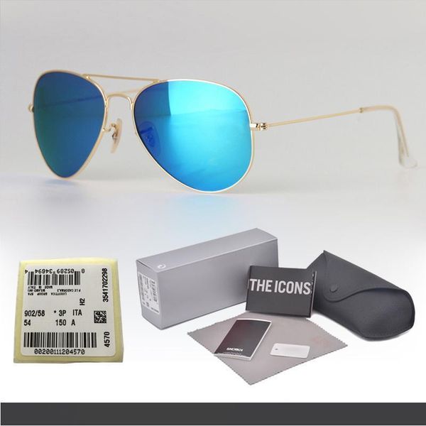 18 colors pilot sunglasses men women brand designer eyewear glasses mirror glass lens sun glasses uv400 goggle with retail case and label, White;black
18 colors pilot sunglasses men women brand designer eyewear glasses mirror glass lens sun glasses uv400 goggle with retail case and label, White;black