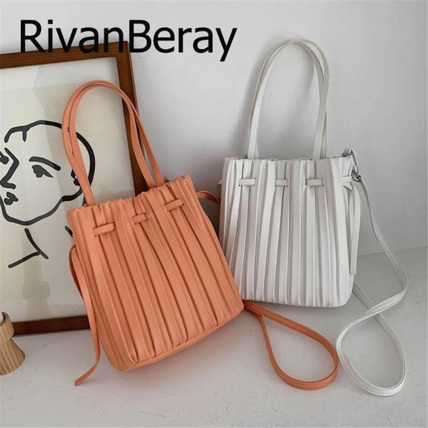 candy color pu leather crossbody bags for women 2020 fashion pleated bucket bag lady elegant handbag large capacity shoulder bag
candy color pu leather crossbody bags for women 2020 fashion pleated bucket bag lady elegant handbag large capacity shoulder bag